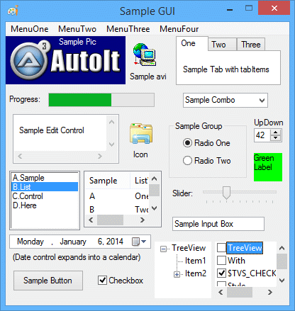 GUI Example 1