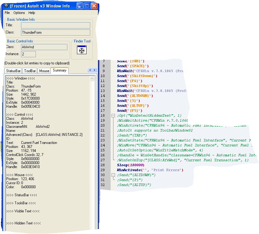 Bring hidden active window forward AutoIt General Help and Support