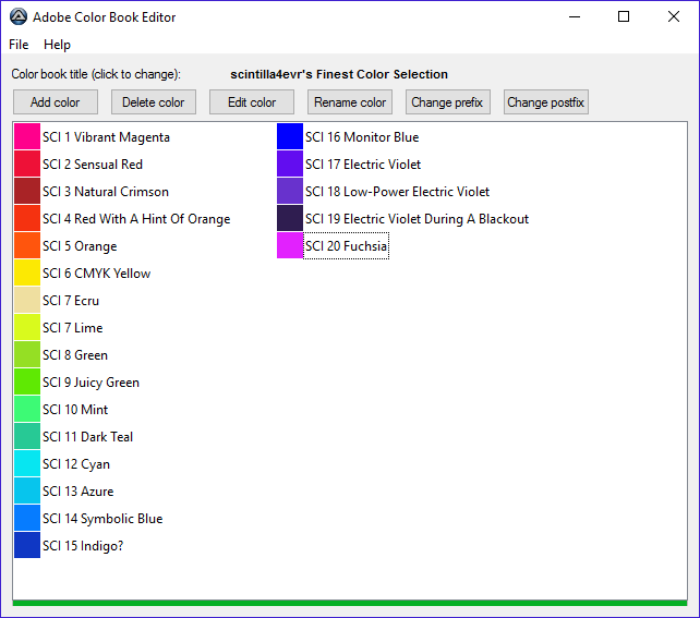 Color Book (.ACB) Editor - AutoIt Example Scripts - AutoIt Forums