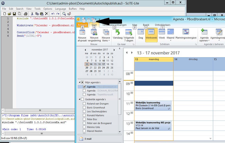 I would like to automate the calendar publishing in Outlook 2010