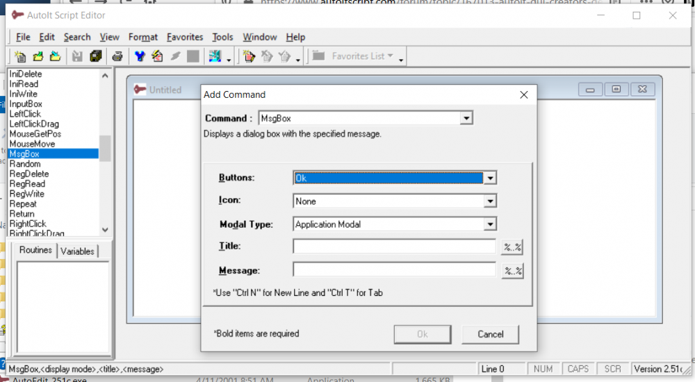 AutoGUI - Script Editor, GUI Designer, Debugger and Tools - AutoHotkey  Community