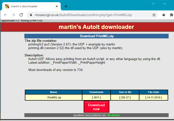 printing using UDF and dll - Page 14 AutoIt Scripts - AutoIt Forums