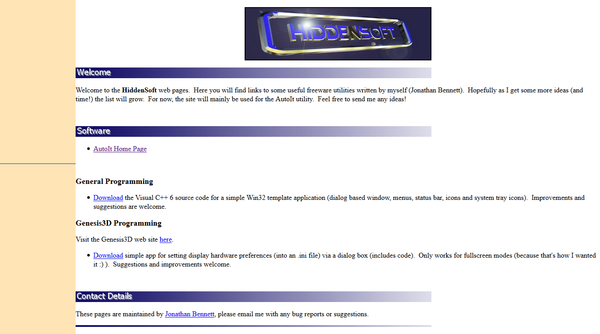 hiddensoft.com (First official site of AutoIt)